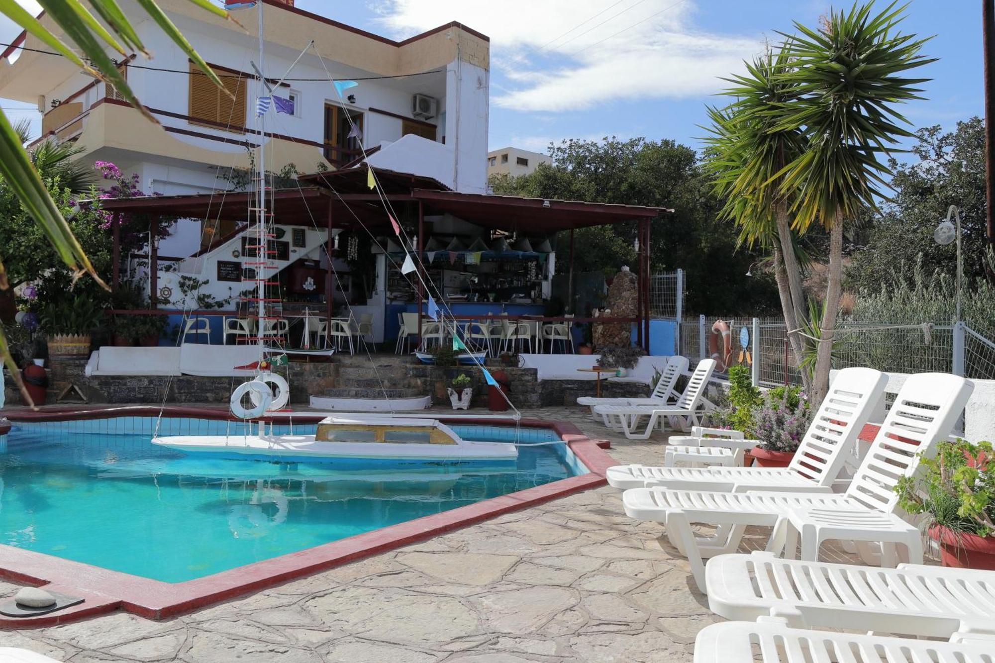 Milos Apartments Elounda  Bagian luar foto