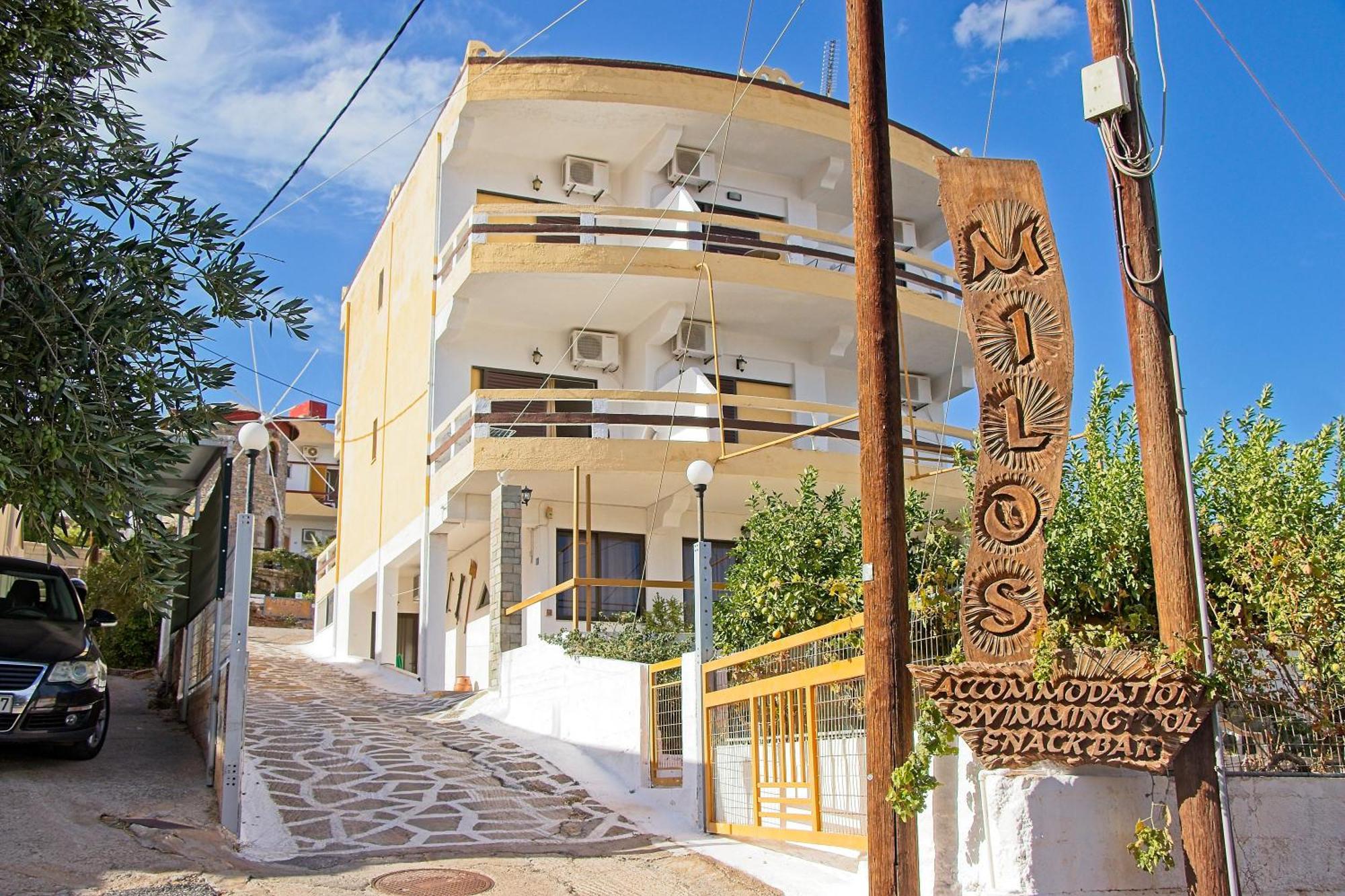 Milos Apartments Elounda  Bagian luar foto