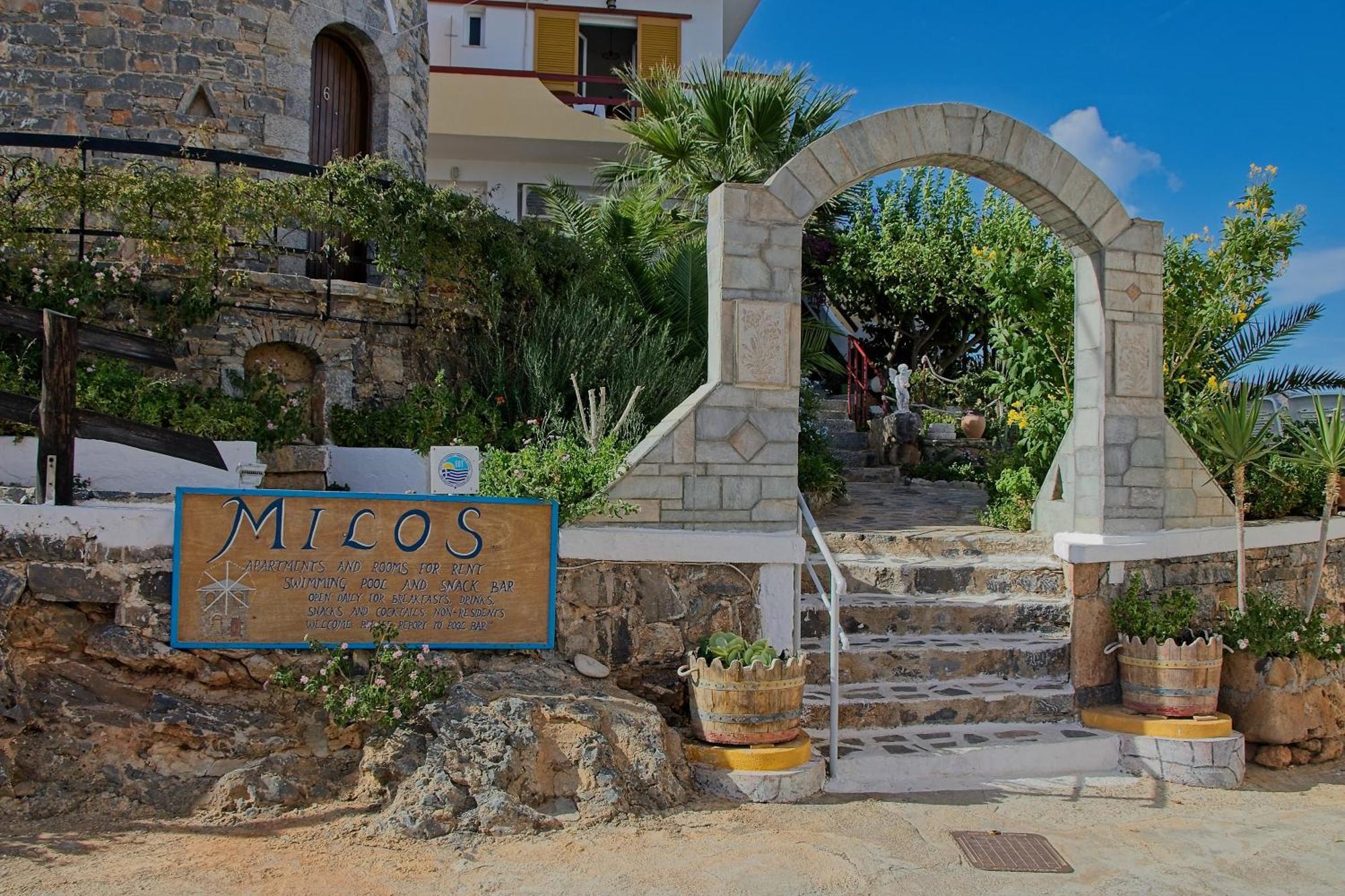 Milos Apartments Elounda  Bagian luar foto