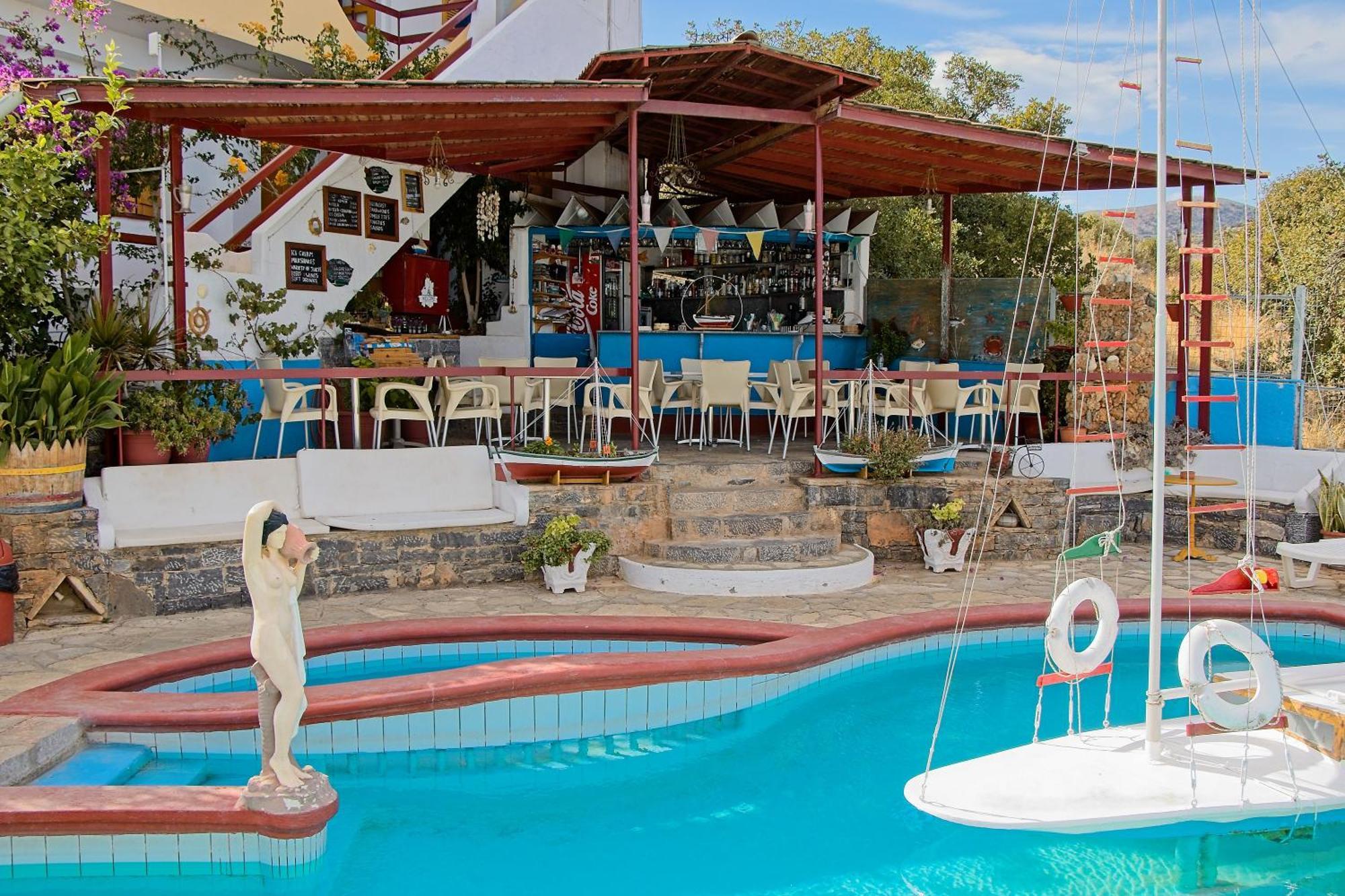 Milos Apartments Elounda  Bagian luar foto