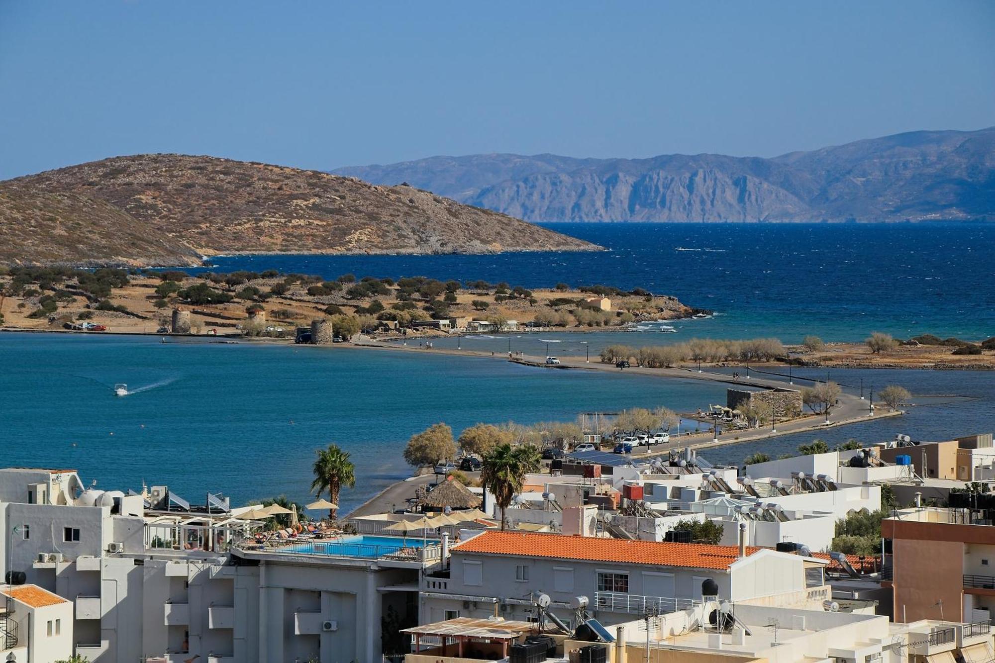 Milos Apartments Elounda  Bagian luar foto